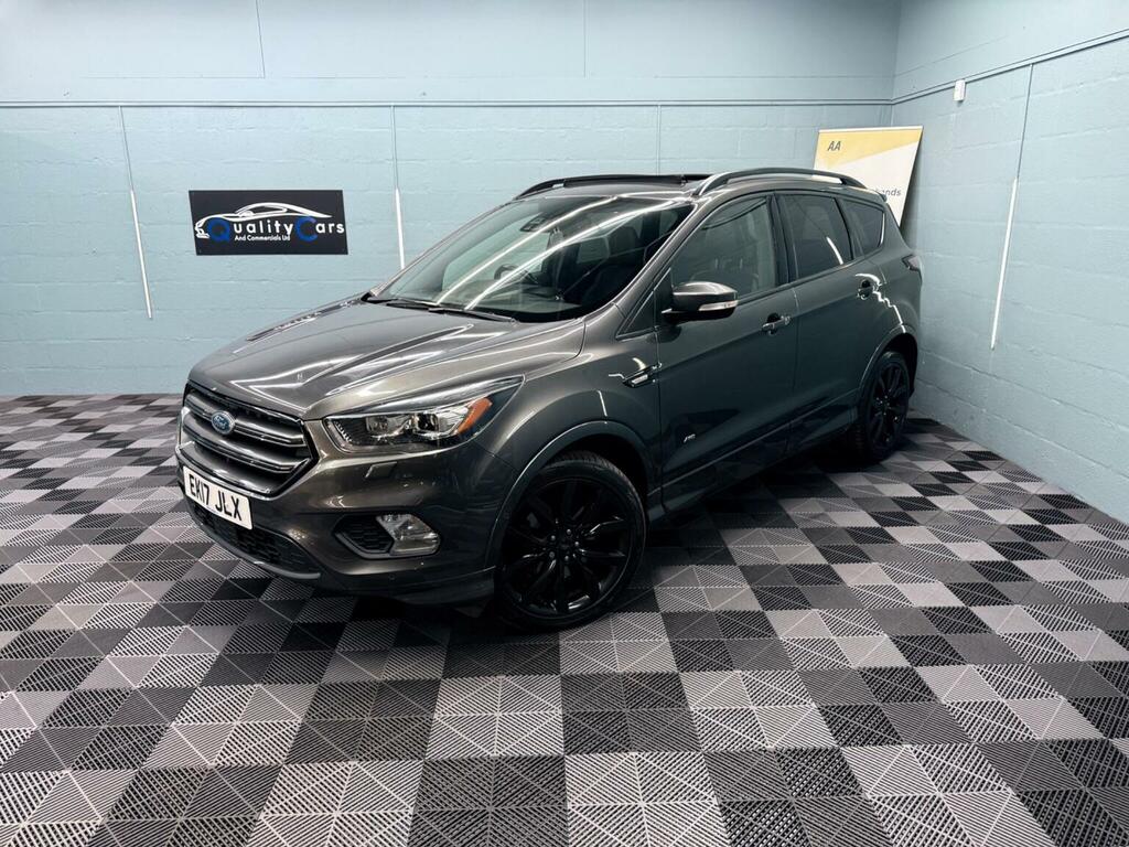 Ford Kuga 2.0 Tdci St-line X Powershift Awd Euro 6 Ss EK17JLX Grey #3