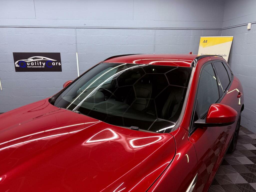 Jaguar F-Pace 2.0 D180 R-sport Awd Euro 6 Ss SN18WML Red #5