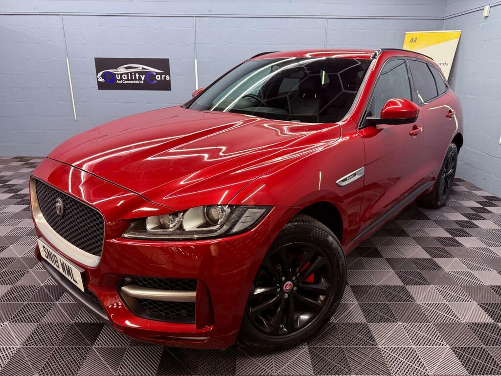 Jaguar F-Pace 2.0 D180 R-sport Awd Euro 6 Ss Red