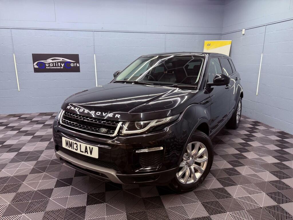 Land Rover Range Rover Evoque 2.0 Ed4 Se Tech Fwd Euro 6 Ss MM13LAV Black #2