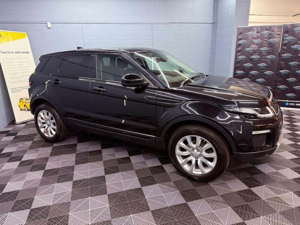 Land Rover Range Rover Evoque 2.0 Ed4 Se Tech Fwd Euro 6 Ss MM13LAV Black #4
