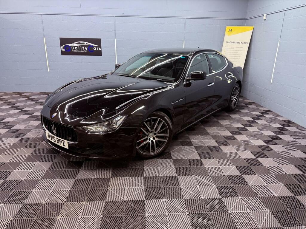 Maserati Ghibli 3.0D V6 Zf Euro 5 Ss Black #3
