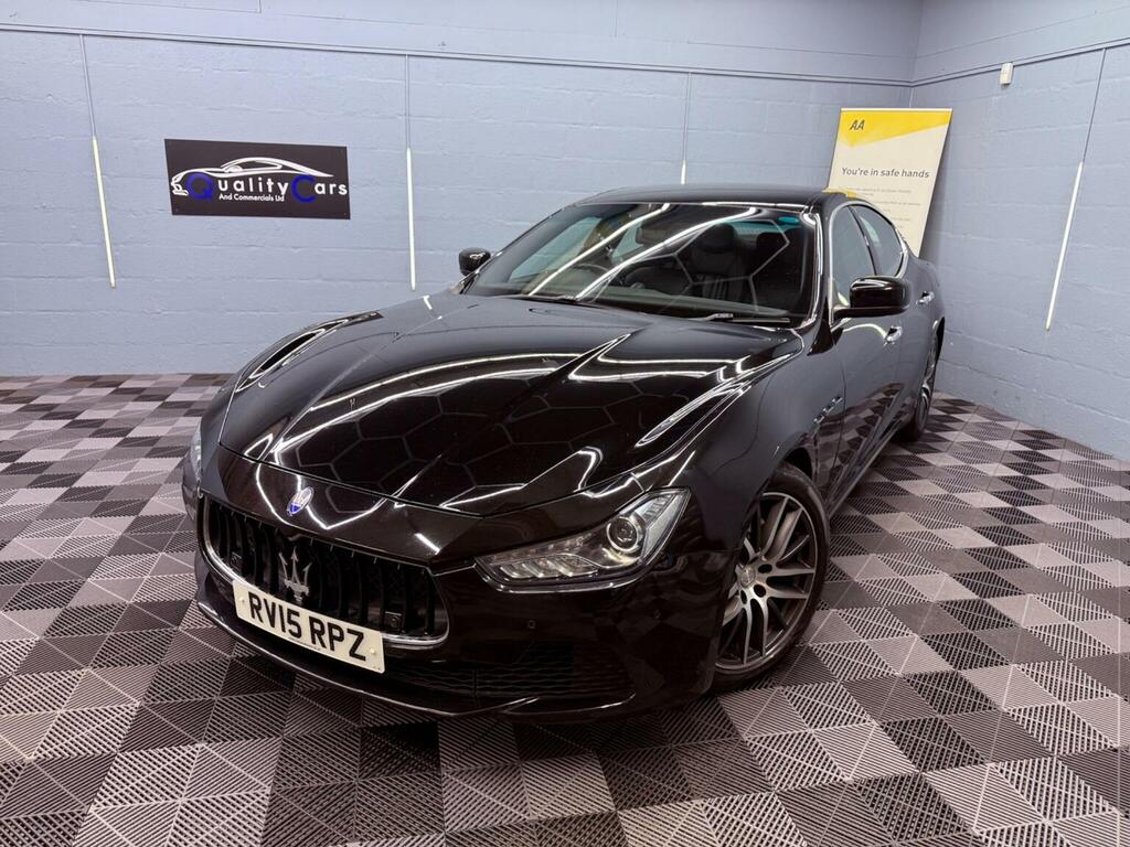Maserati Ghibli 3.0D V6 Zf Euro 5 Ss Black #2