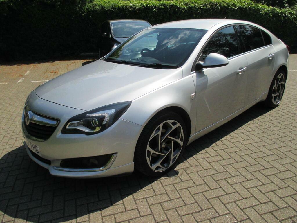 Vauxhall Insignia 1.6 Cdti Sri VX Line Nav Euro 6 S S FY67THG Silver #2