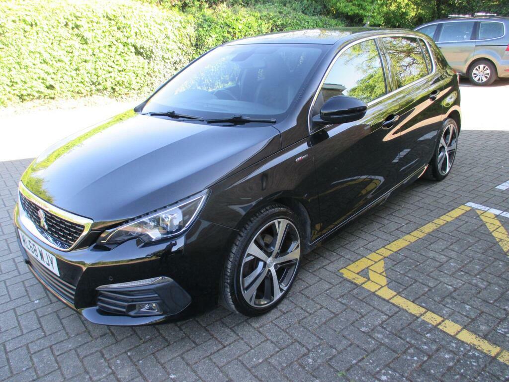 Peugeot 308 1.2 Puretech Gt Line Euro 6 S S ML68WJY Black #2
