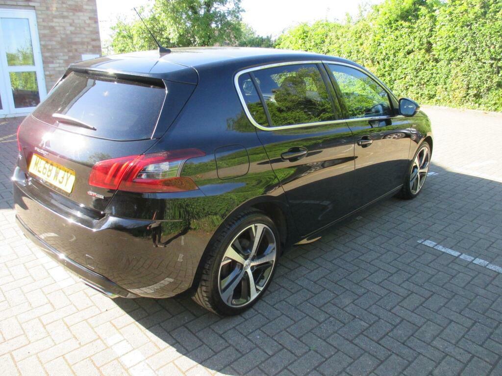 Peugeot 308 1.2 Puretech Gt Line Euro 6 S S ML68WJY Black #5