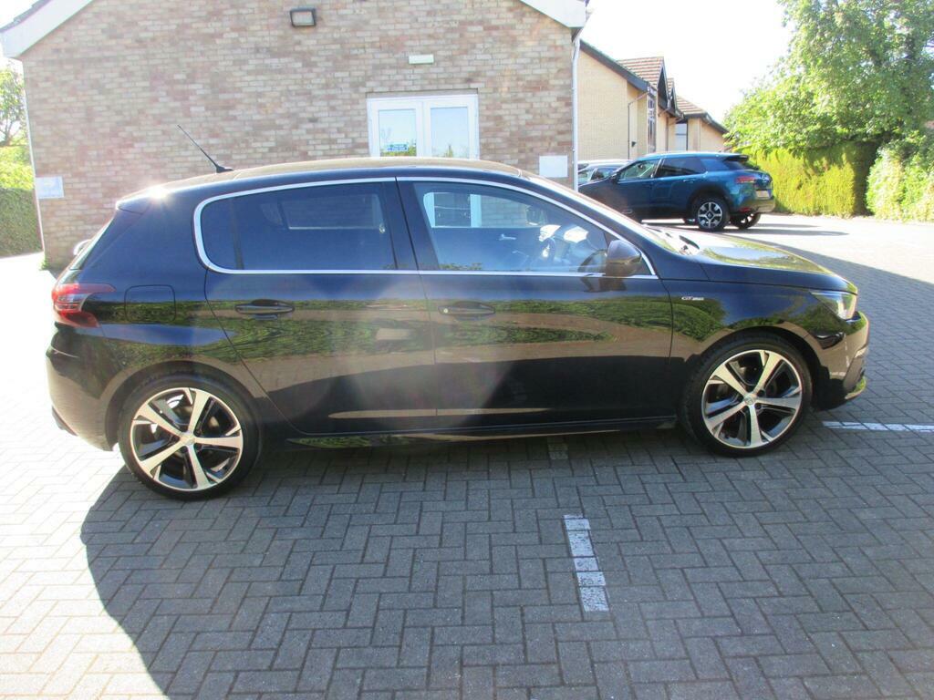 Peugeot 308 1.2 Puretech Gt Line Euro 6 S S ML68WJY Black #6