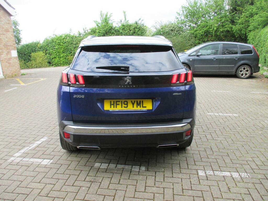 Peugeot 3008 1.2 Puretech Gt Line Euro 6 S S HF19YML Blue #4