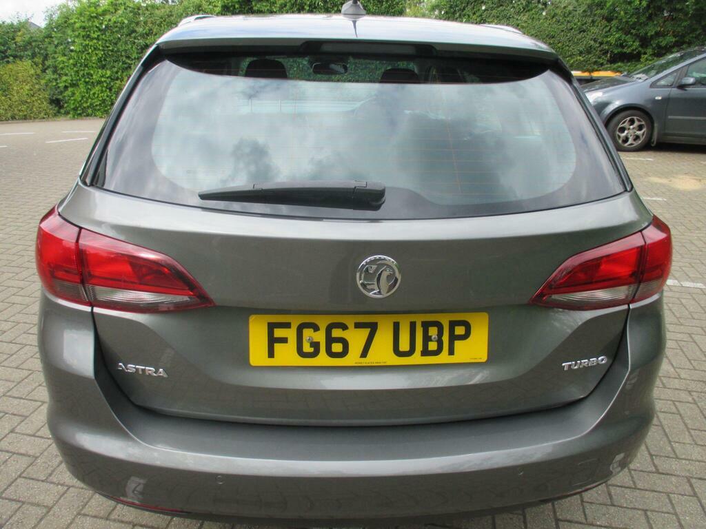 Vauxhall Astra 1.4I Turbo Sri Sports Tourer Euro 6 FG67UBP Grey #4
