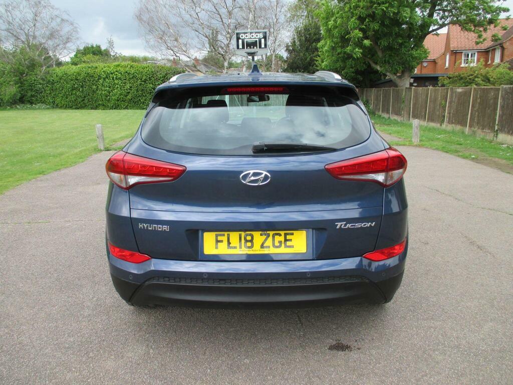 Hyundai Tucson 1.6 Gdi Blue Drive Se Nav Euro 6 S S FL18ZGE Blue #4