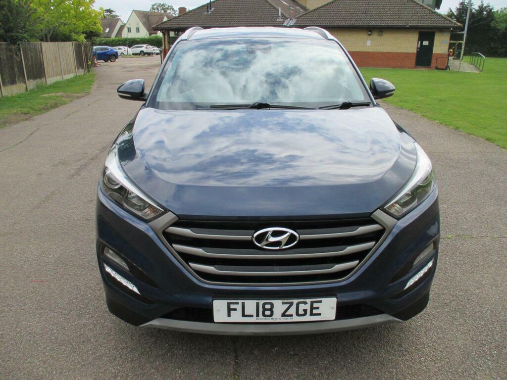 Hyundai Tucson 1.6 Gdi Blue Drive Se Nav Euro 6 S S FL18ZGE Blue #3