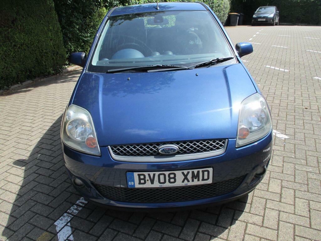 Ford Fiesta 1.25 Zetec Blue Edition BV08XMD Blue #3