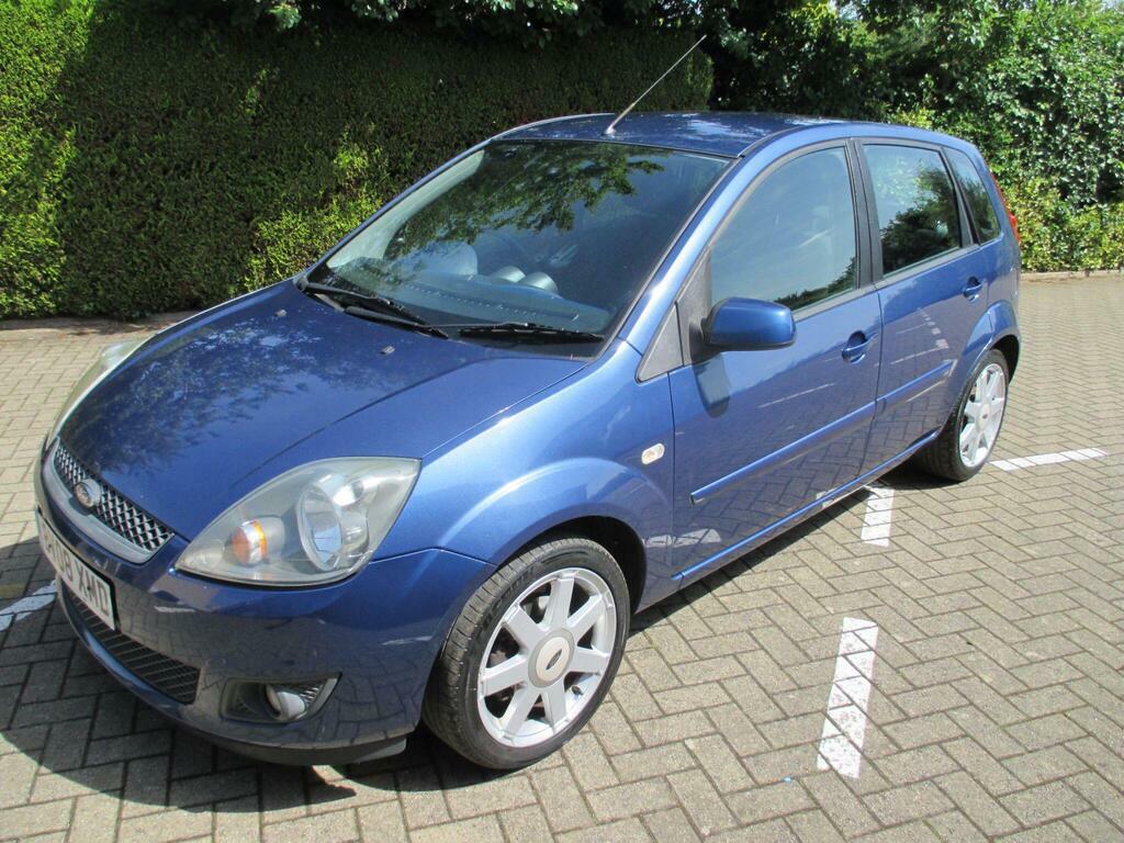 Ford Fiesta 1.25 Zetec Blue Edition BV08XMD Blue #2
