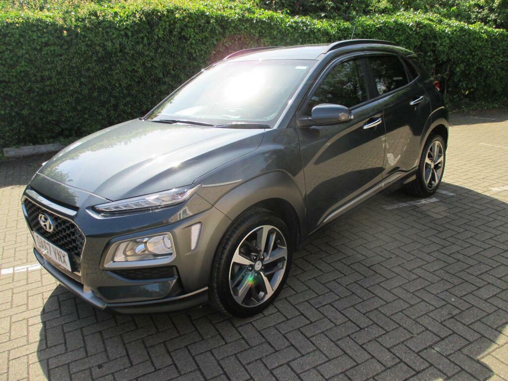Hyundai Kona 1.0 T-gdi Blue Drive Premium Euro 6 S S Grey #2