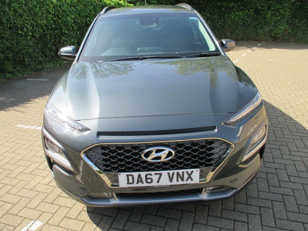 Hyundai Kona 1.0 T-gdi Blue Drive Premium Euro 6 S S Grey #3