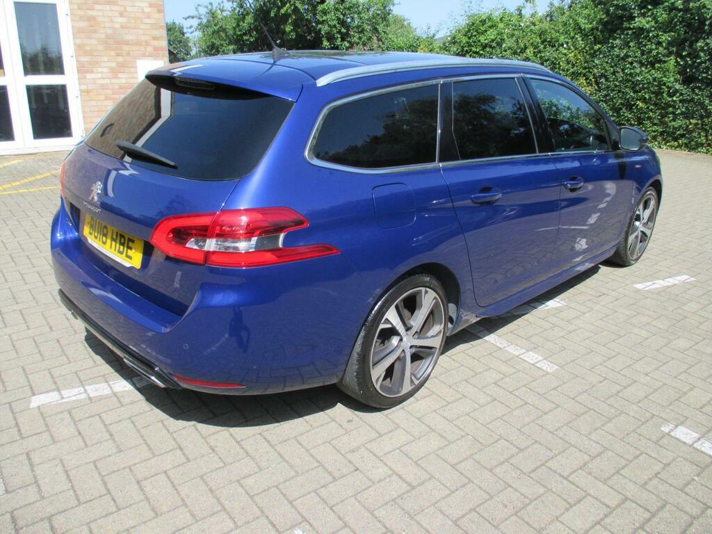 Peugeot 308 SW 1.2 Puretech Gt Line Euro 6 S S BU18HBE Blue #5