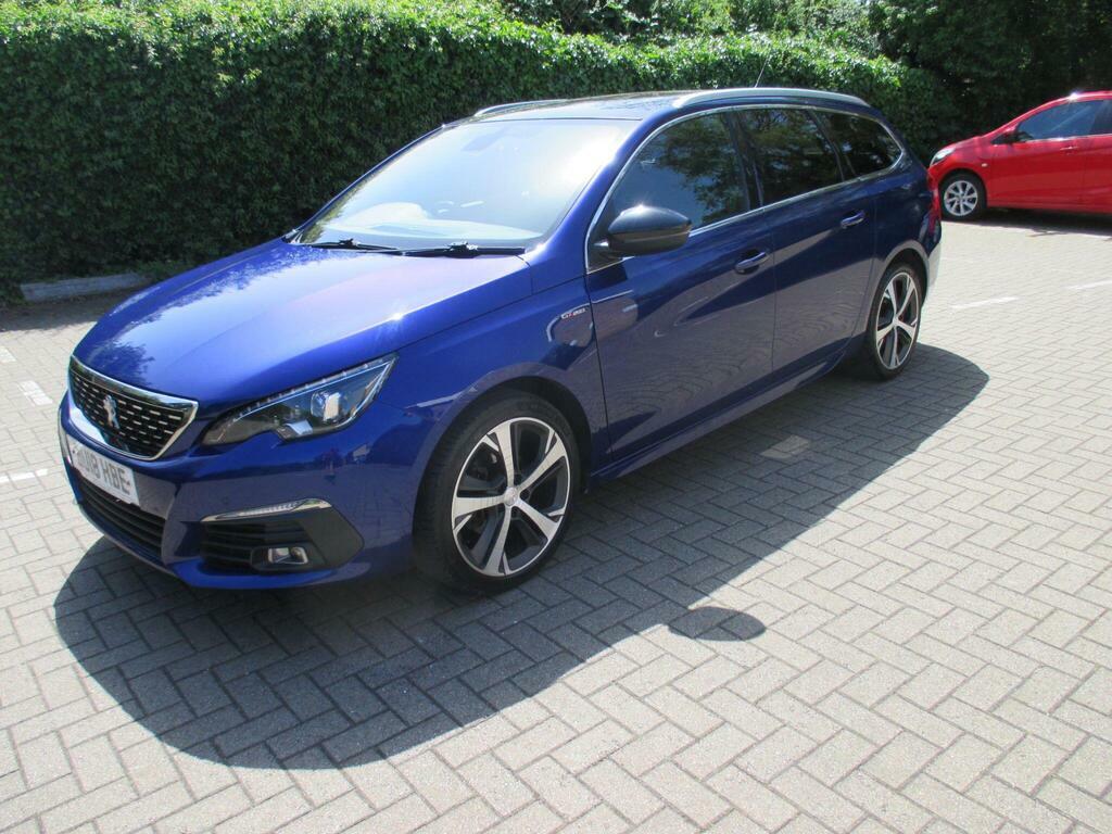 Peugeot 308 SW 1.2 Puretech Gt Line Euro 6 S S BU18HBE Blue #2