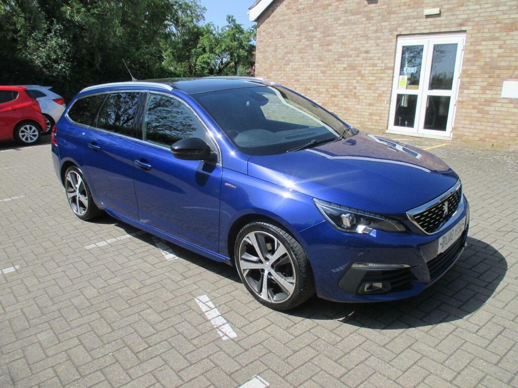 Peugeot 308 SW 1.2 Puretech Gt Line Euro 6 S S Blue