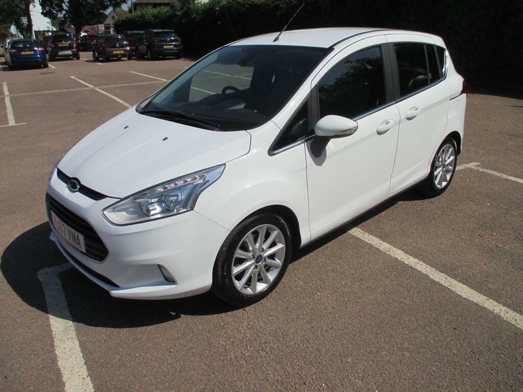 Ford B-Max 1.0T Ecoboost Titanium Navigator Euro 6 MJ67VNA White #2