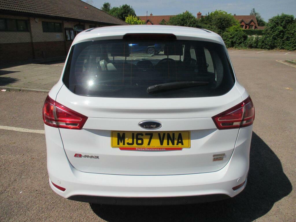 Ford B-Max 1.0T Ecoboost Titanium Navigator Euro 6 MJ67VNA White #4