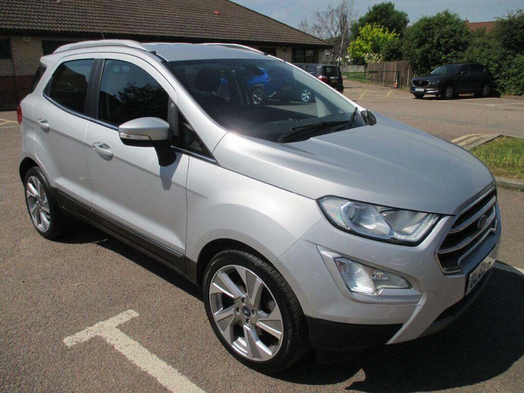 Ford Ecosport 1.0T Ecoboost Titanium Euro 6 S S Silver
