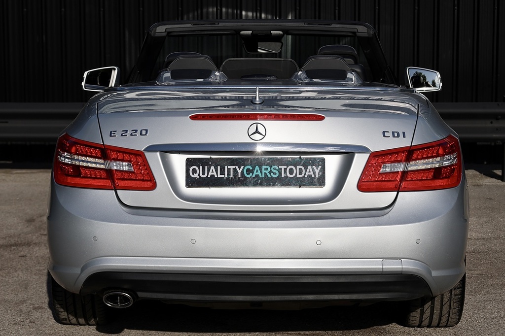 Mercedes-Benz E Class E220 Cdi Amg Sport Convertible Silver #5