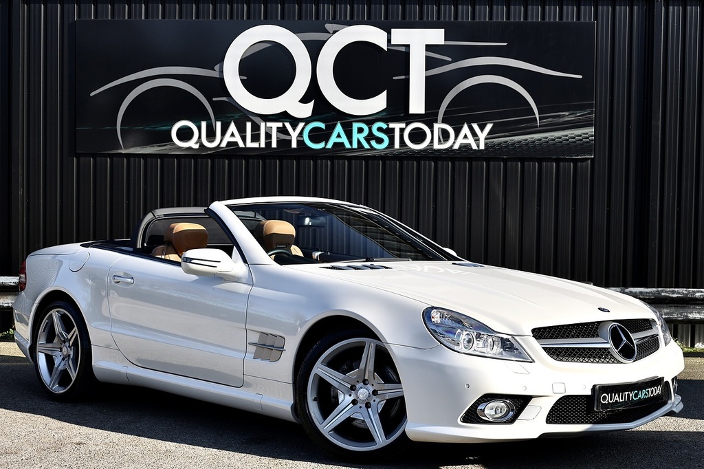 Mercedes-Benz SL Class Sl 350 Amg Sport Pack White