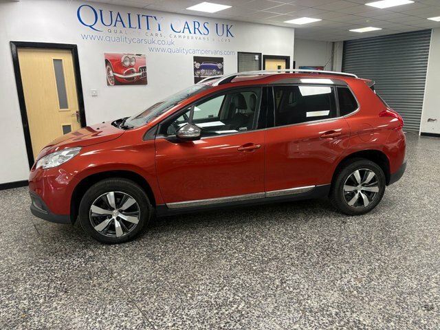 Peugeot 2008 1.6 Bluehdi Allure Suv Euro 6 S FX66MUE Red #3