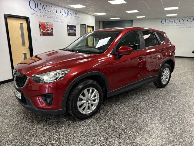 Mazda CX-5 2.2 Skyactiv-d Se-l Lux Nav Suv Red #4