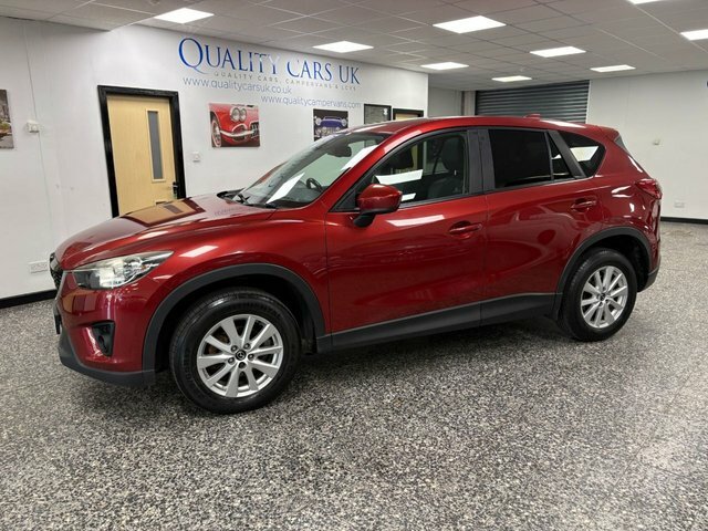 Mazda CX-5 2.2 Skyactiv-d Se-l Lux Nav Suv Red #3