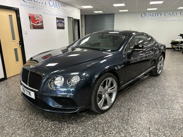 Bentley Continental Gt 4.0 V8 Gt S Coupe 4Wd Euro 6 528 Black #4