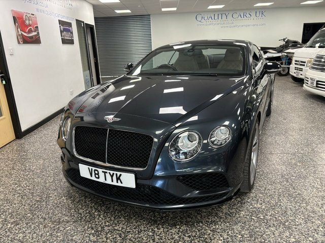 Bentley Continental Gt 4.0 V8 Gt S Coupe 4Wd Euro 6 528 Black #5