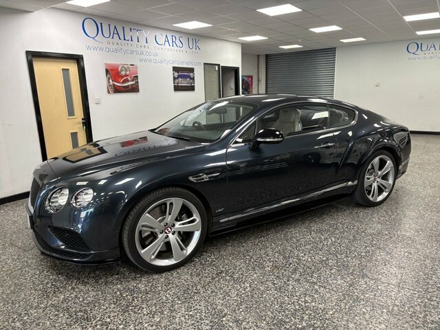 Bentley Continental Gt 4.0 V8 Gt S Coupe 4Wd Euro 6 528 Black #3