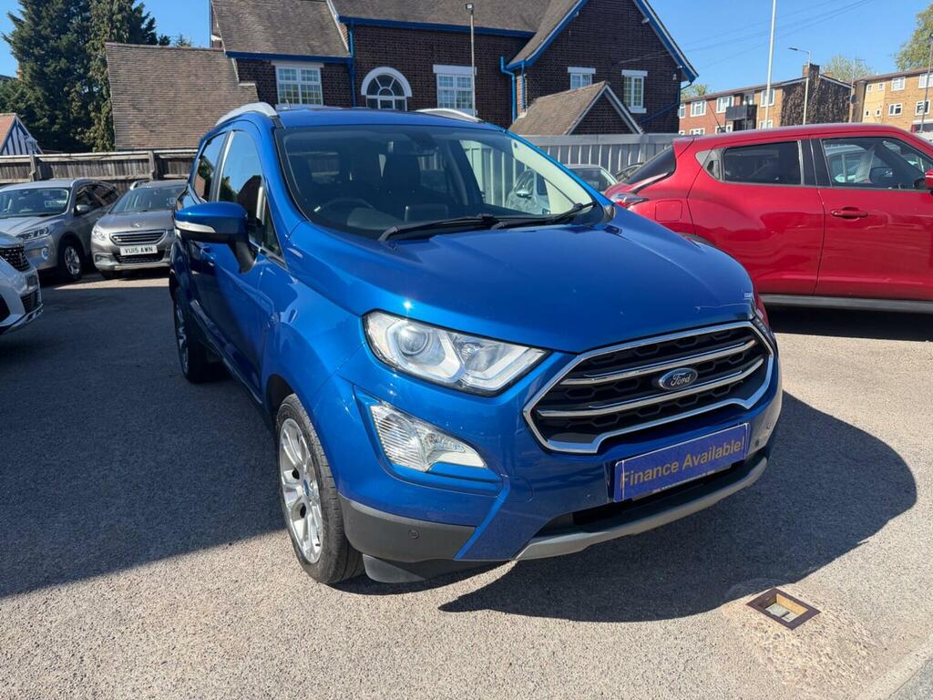 Ford Ecosport Suv 1.0T Ecoboost Titanium Euro 6 Ss 2019 FM19FLJ Blue #2