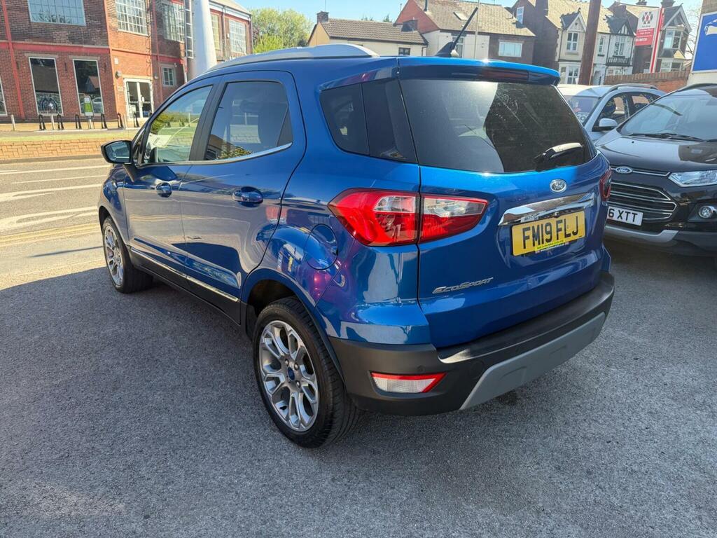 Ford Ecosport Suv 1.0T Ecoboost Titanium Euro 6 Ss 2019 FM19FLJ Blue #4