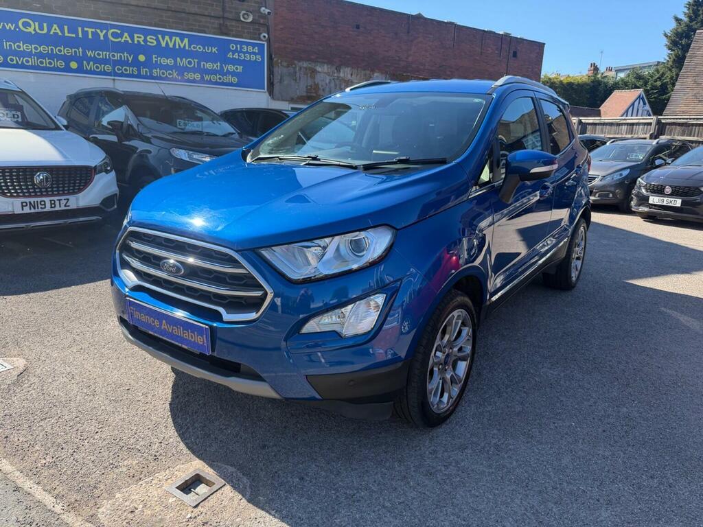 Ford Ecosport Suv 1.0T Ecoboost Titanium Euro 6 Ss 2019 FM19FLJ Blue #3