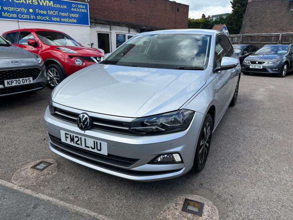 Volkswagen Polo Hatchback 1.0 Evo United Euro 6 Ss 202121 FM21LJU Silver #3
