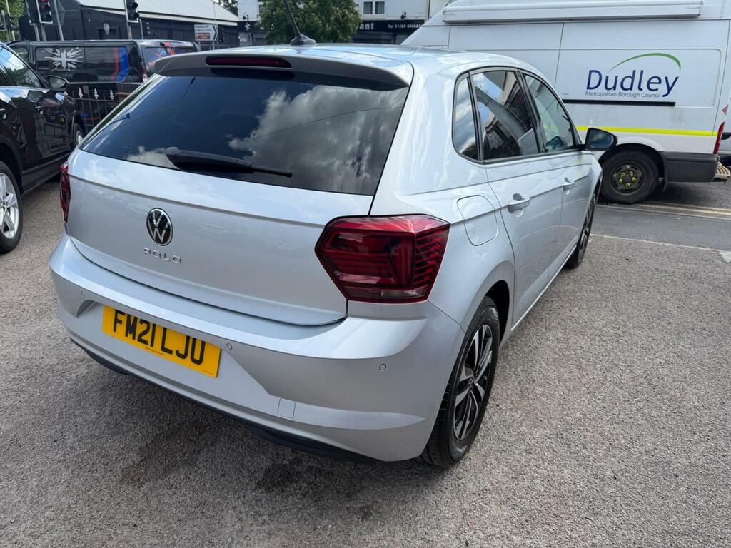 Volkswagen Polo Hatchback 1.0 Evo United Euro 6 Ss 202121 FM21LJU Silver #4