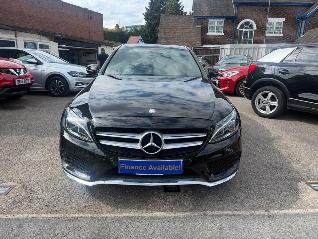 Mercedes-Benz C Class Saloon 2.1 C220d Amg Line 7G-tronic Euro 6 Ss Black