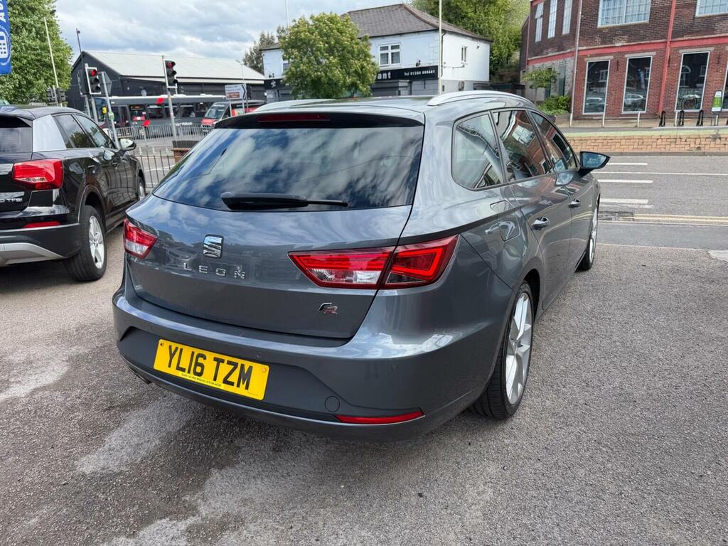 Seat Leon Estate 2.0 Tdi Fr Sport Tourer Euro 6 Ss 2 YL16TZM Grey #4
