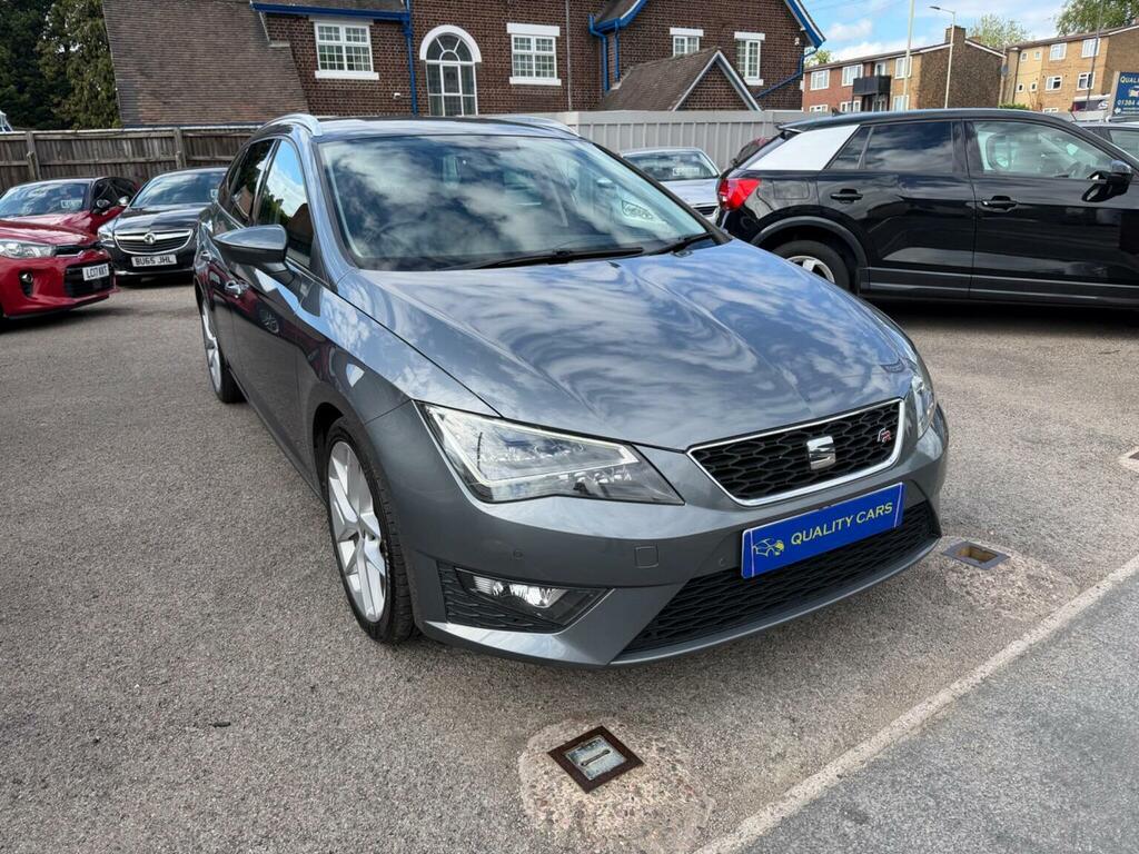 Seat Leon Estate 2.0 Tdi Fr Sport Tourer Euro 6 Ss 2 YL16TZM Grey #2