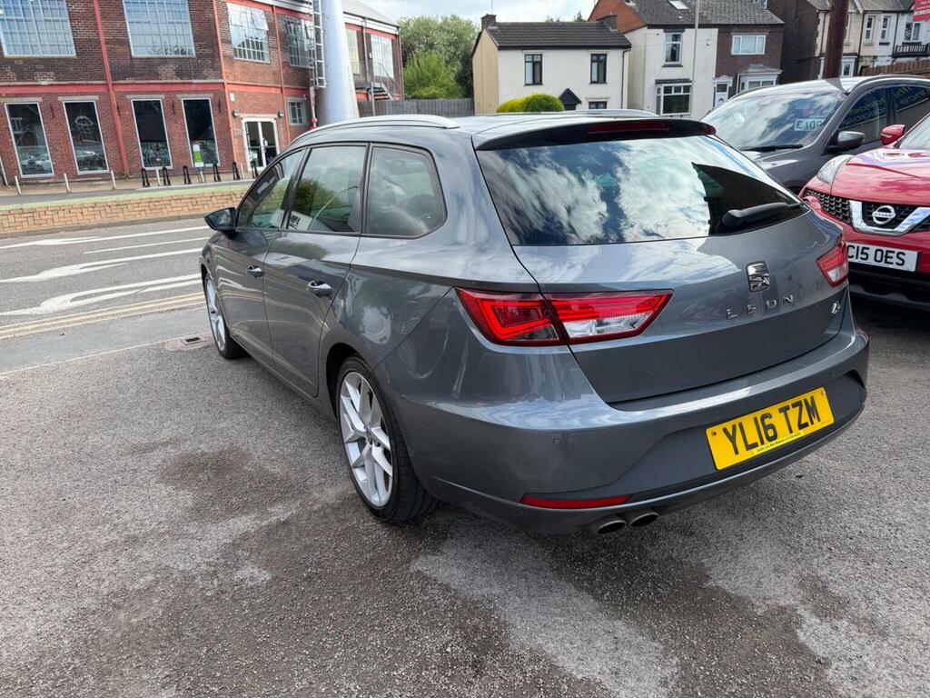 Seat Leon Estate 2.0 Tdi Fr Sport Tourer Euro 6 Ss 2 YL16TZM Grey #5
