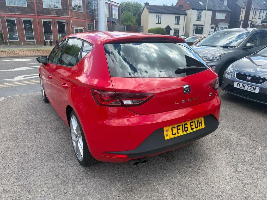 Seat Leon Hatchback 1.4 Ecotsi Fr Euro 6 Ss 201616 CF16EUH Red #4
