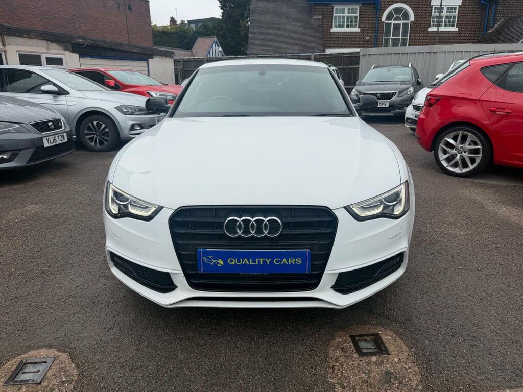 Audi A5 Coupe 2.0 Tdi Black Edition Euro 5 Ss 2014 White