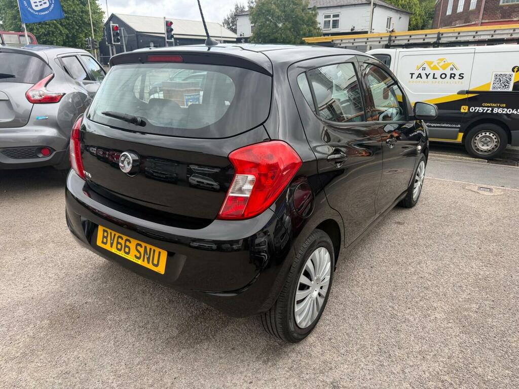 Vauxhall Viva Hatchback 1.0I Se Euro 6 201766 BV66SNU Black #4