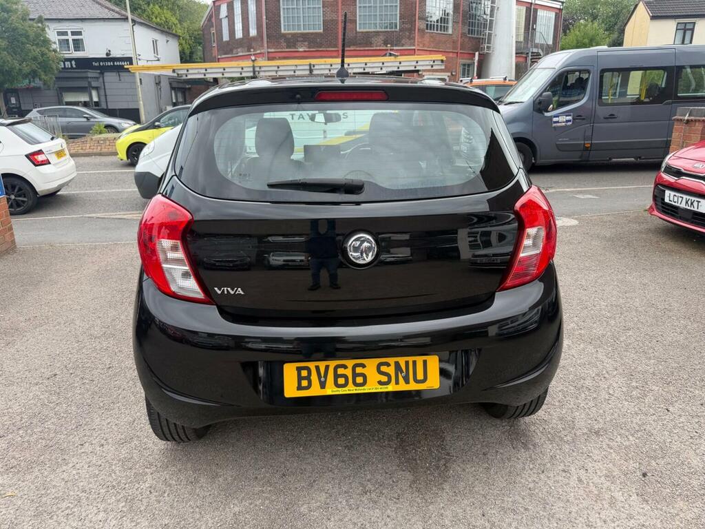 Vauxhall Viva Hatchback 1.0I Se Euro 6 201766 BV66SNU Black #5
