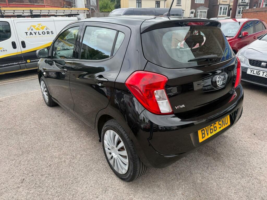 Vauxhall Viva Hatchback 1.0I Se Euro 6 201766 BV66SNU Black #3