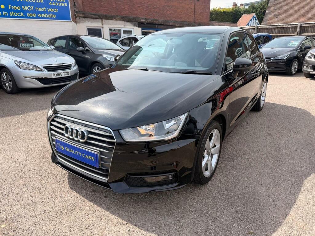 Audi A1 Hatchback 1.0 Tfsi Sport Euro 6 Ss 201565 AK65VUV Black #3