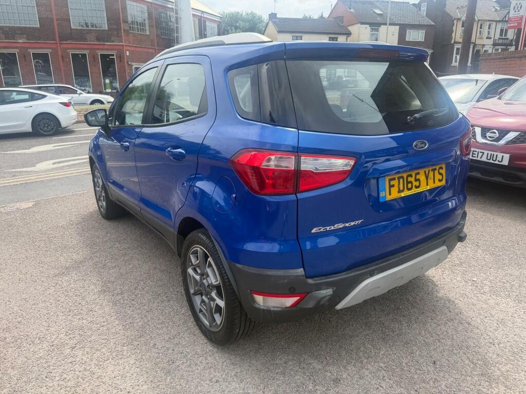Ford Ecosport Suv 1.0T Ecoboost Titanium 2Wd Euro 5 Ss 2 FD65YTS Blue #6