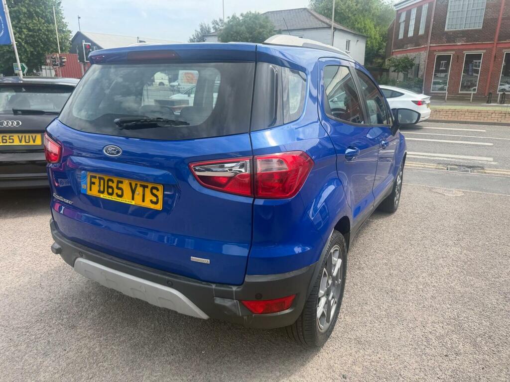 Ford Ecosport Suv 1.0T Ecoboost Titanium 2Wd Euro 5 Ss 2 FD65YTS Blue #5